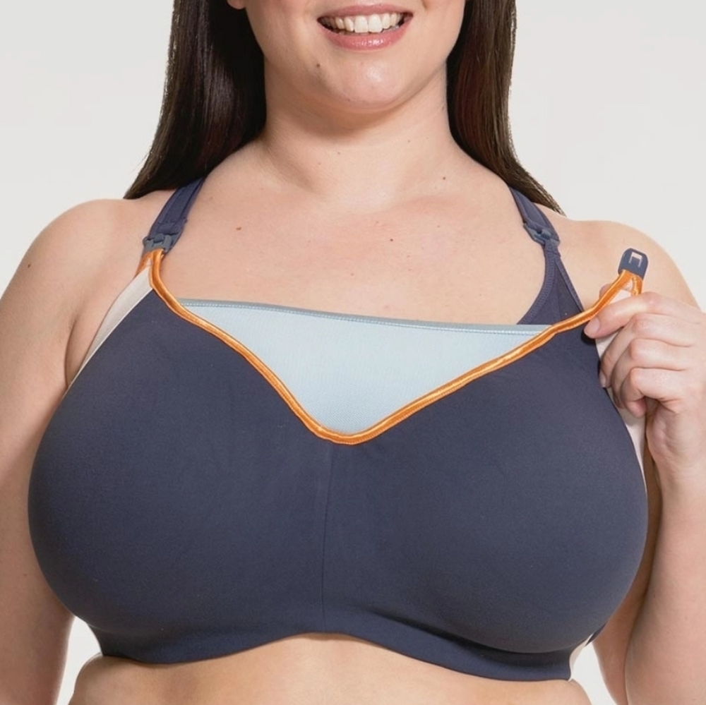 Cake Zest Nursing Sports Bra 32D High Impact